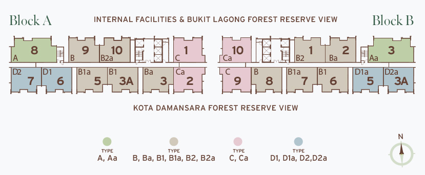 Senna Heights Unit Structure